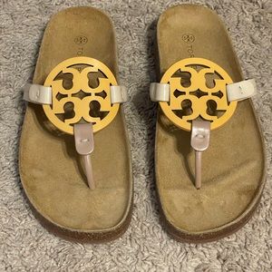Tory Burch Miller Sandals- sz 9.5 NIB Clouds